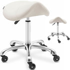 Physa Saddle cosmetic stool stool on wheels York, up to 150 kg, beige