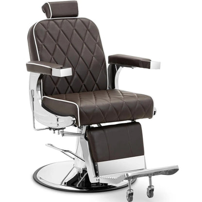 Physa Adjustable Physa FOXLEY hairdressing and barber chair for tattooing - brown – image 2
