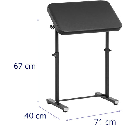 Physa Tattoo armrest, height-adjustable, tiltable, 71 x 40 x 67-109 cm – image 7
