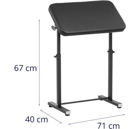 Physa Tattoo armrest, height-adjustable, tiltable, 71 x 40 x 67-109 cm – image 7