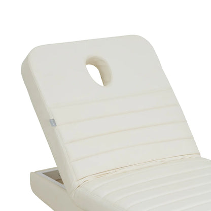 Physa Heated SPA beauty chair with 3 motors 200 kg SAVONA - white and gold – image 4