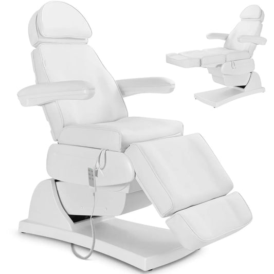 Physa Beauty chair for spa massage tattoo, electric, 3 motors 200 W LATINA - white