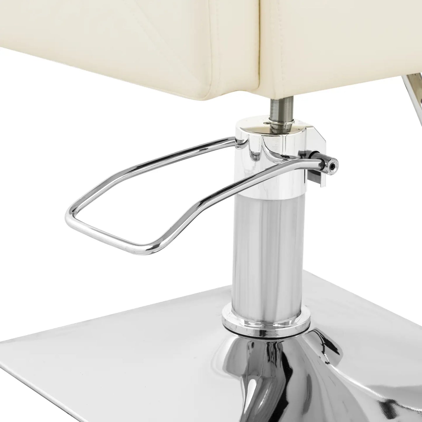 Physa CARLISLE barber hairdressing chair with footrest - cream – image 3