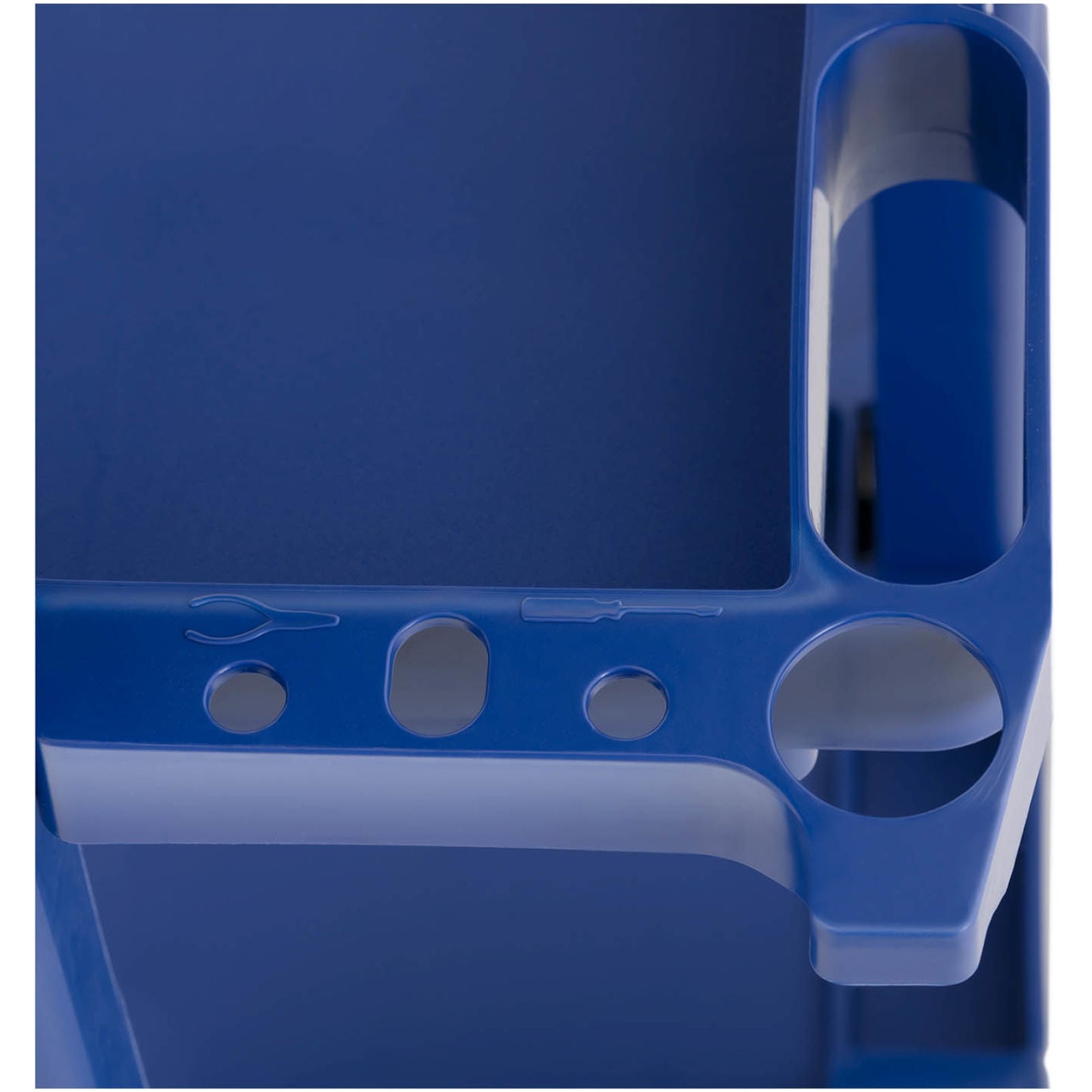 Ulsonix Service cart with shelves, mop holder and laundry bag – image 3