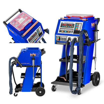 MSW Spotter sheet welding machine for pulling out the 5000A car body dents