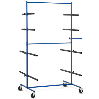 MSW Painting rack for bumpers, spoilers, 4-tier, double-sided, up to 120 kg – image 2