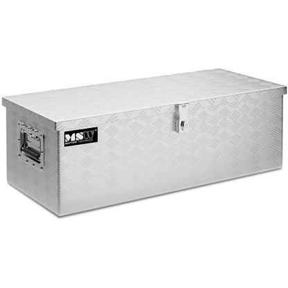 MSW Aluminium transport tool box with a key 48 l 76 x 35 x 25.5 cm – image 2