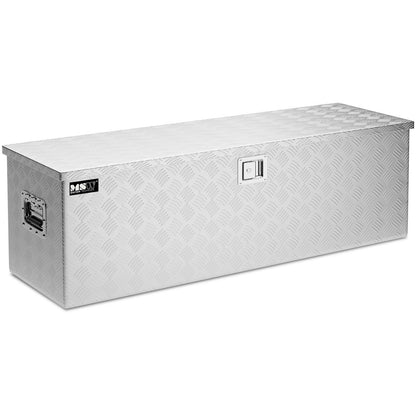 MSW Lockable aluminum transport tool box 150 l 124 x 38.5 x 38.5 cm – image 2