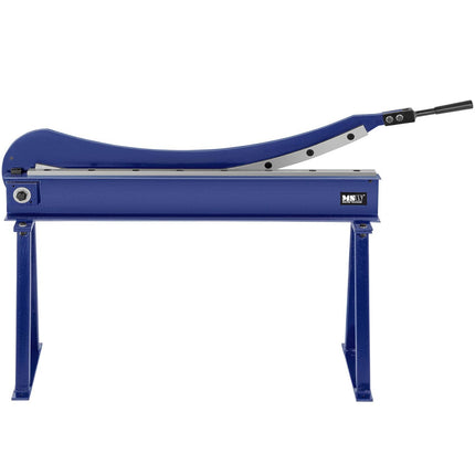 MSW Guillotine shears, manual sheet metal guillotine, 1.5 mm, width 1000 mm – image 3