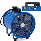 MSW Industrial air blower fan axial for air cooling and circulation 500 W wt. 300 mm