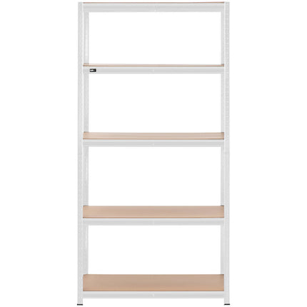 MSW Metal warehouse shelf 5 shelves 750 kg 100 x 60 x 200 cm gray – image 5
