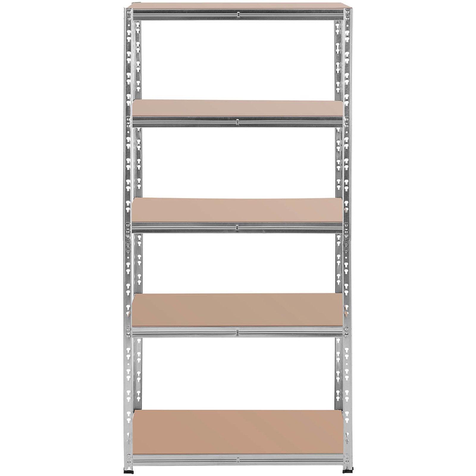 MSW Metal warehouse shelf 5 shelves 750 kg 100 x 60 x 200 cm gray – image 33