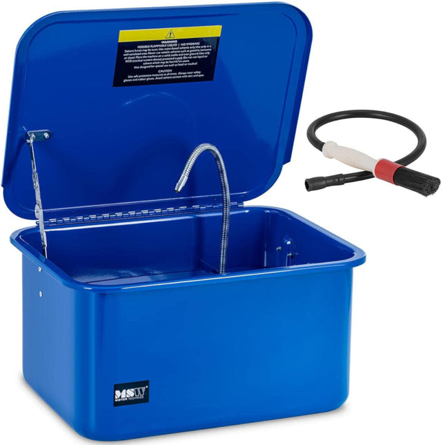 Workshop cleaner for tools of automotive parts with brush 20 l 3.3 l/min