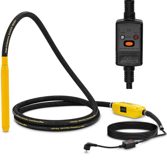 MSW Concrete compactor vibrator, poker, 490 x 60 mm, 2000W