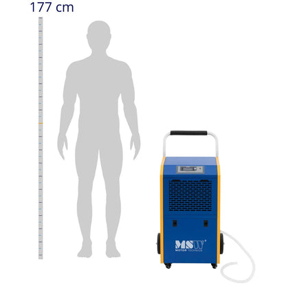 MSW Air dehumidifier, moisture absorber, industrial construction, 1300 W, 857 m3/h up to 230 m2 – image 16