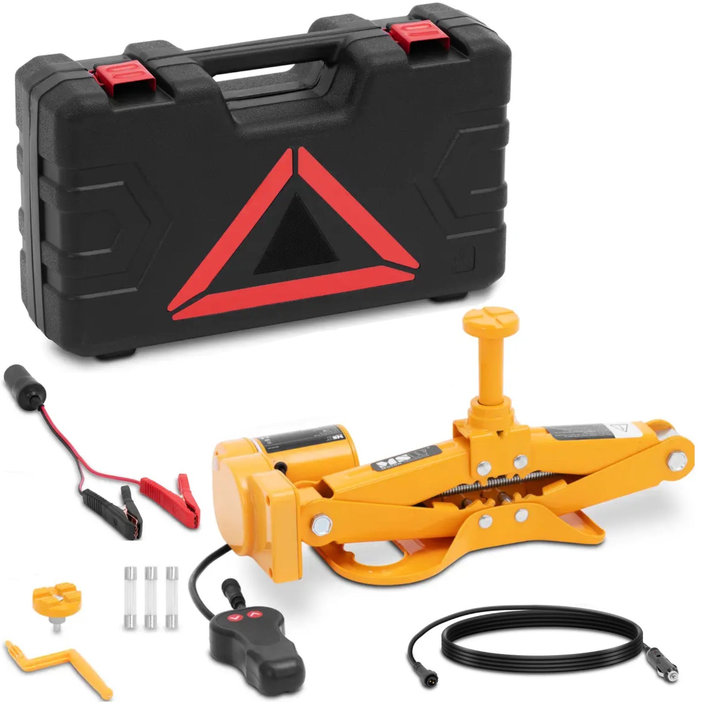 MSW Electric scissor car lift for 3 t 12 V
