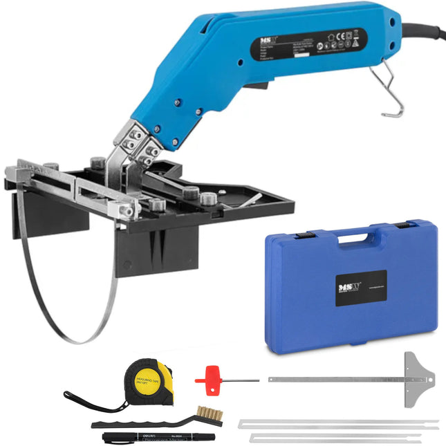Thermal knife for cutting foamed polystyrene with guide 200 mm 500 C 250 W