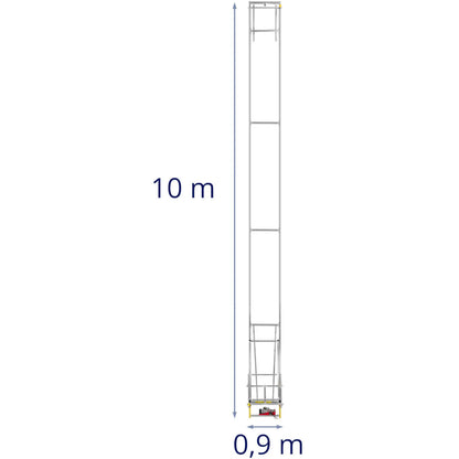 MSW Construction roofing winch with remote control 10 m up to 300 kg 1500 W – image 2