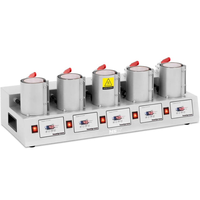 Thermal transfer press for 5 cups LCD 250 C