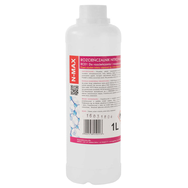 Diluent solvent NITRO RC-01 N-MAX 1L