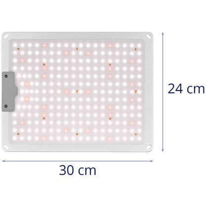 Hillvert A growing lamp for growing plants full spectrum 30 x 24 cm 234 LED 110 W silver – image 10