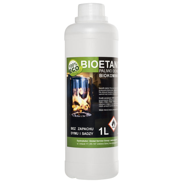 Bioalcohol bioethanol BIO fuel for bio-fireplace 1L