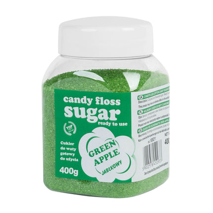 Colored sugar for cotton candy assorted flavors 400g