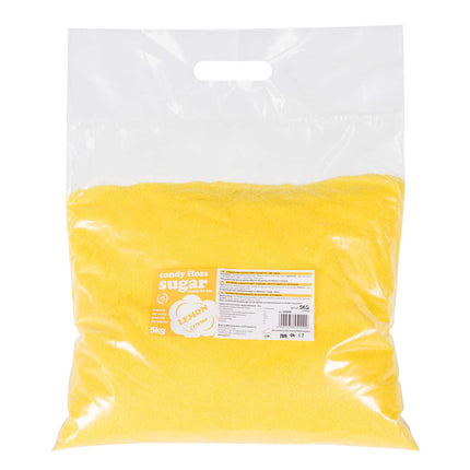 GSG24 Colourful taste sugar for cotton yellow with lemon taste 5kg – image 2