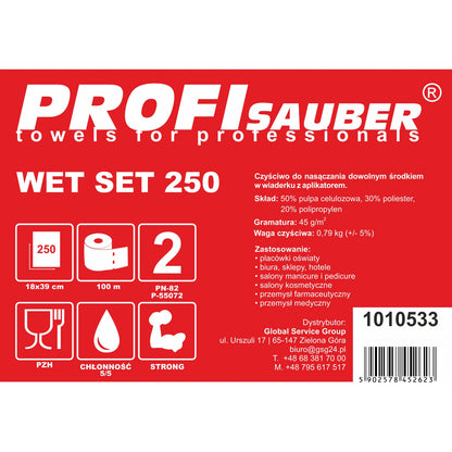 PROFI SAUBER Wiring pads with ProfiSauber WET SET 250 – image 3