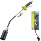 MEVA Construction burner gas burner for the insulation of tar papa LPG gas 35 kW + PIEZO BOILER