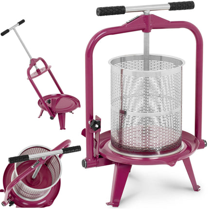 Royal Catering Wine press juice dryer frame made of stainless steel 14L