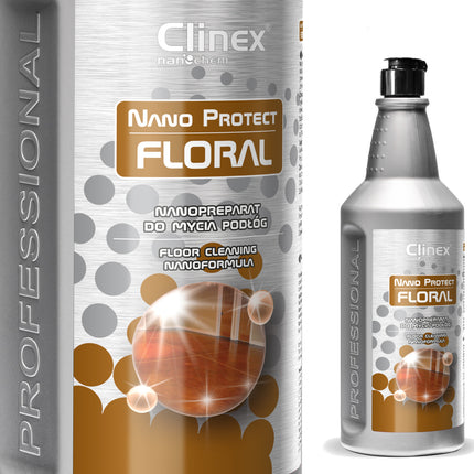 CLINEX Nano Protect Floral 1L Floor Cleaner Nanopreparation