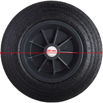 PRO-LINE Wheel to bucket container for rubber waste pass through 200mm – image 5