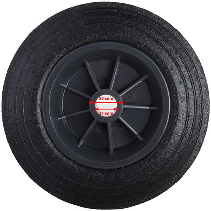 PRO-LINE Wheel to bucket container for rubber waste pass through 200mm – image 6