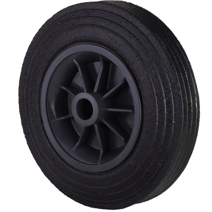 PRO-LINE Wheel to bucket container for rubber waste pass through 200mm