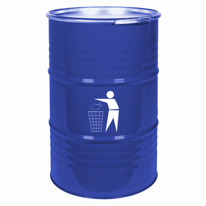 GSG24 Outdoor bin basket durable steel BERCKA 200L - blue – image 2