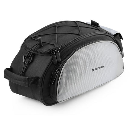 WOZINSKY Bicycle bag for trunk with shoulder strap 13l black