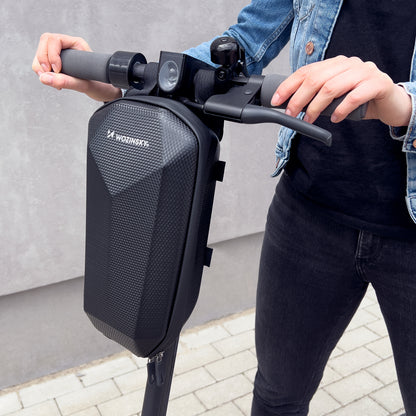 WOZINSKY Waterproof wheel bag scooter bag for scooter 4 l black – image 4