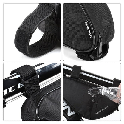 WOZINSKY Bicycle bag for bike frame 1.5 l black – image 10