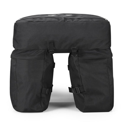 WOZINSKY A large bicycle bag 60 l per trunk + rain cover black – image 7