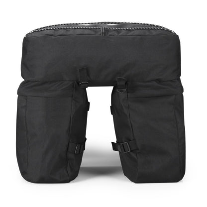 WOZINSKY A large bicycle bag 60 l per trunk + rain cover black – image 7