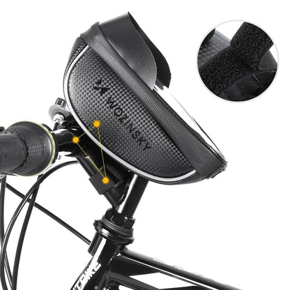 WOZINSKY Bicycle bag for steering wheel with case for phone 2 l black – image 15