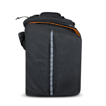 WOZINSKY Large bicycle bag for trunk 35l + rain cover black – image 10