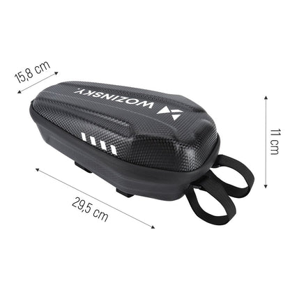 WOZINSKY Waterproof scooter bag for wheel scooter bag 4l black – image 26