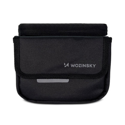 WOZINSKY Bike bag for frame bag for waterproof bicycle case for phone 1.5l black – image 6