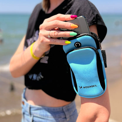 WOZINSKY Phone band for running black armband – image 9