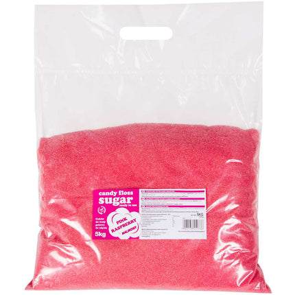 GSG24 Coloured sugar for cotton red with raspberry flavor 5kg – image 2