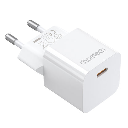 CHOETECH 20W USB Type C White Power Charger