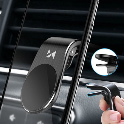 WOZINSKY Magnetic holder for phone on ventilation grille black air – image 2
