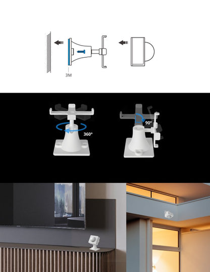 SONOFF ZigBee motion sensor self-adhesive support – image 4